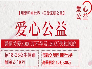 天山捐卵助孕生子 爱心志愿者招募